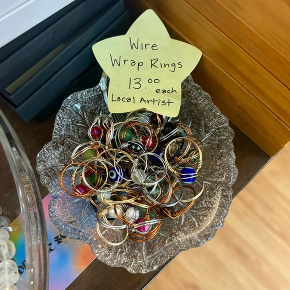 Handmade Wire Wrapped Rings - Picture 3 of 7